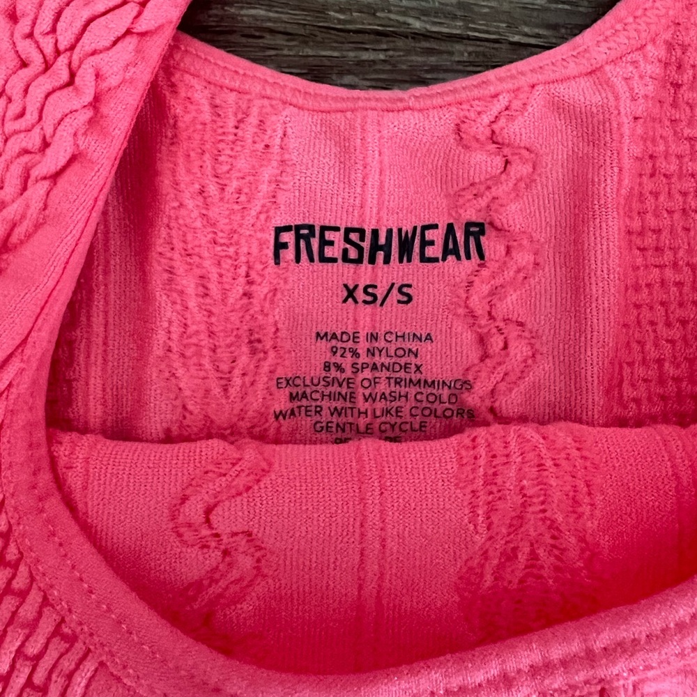 Pink Knit Women's Top - Picture 2 of 3